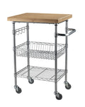 Bamboo Top Wire Cart D335274