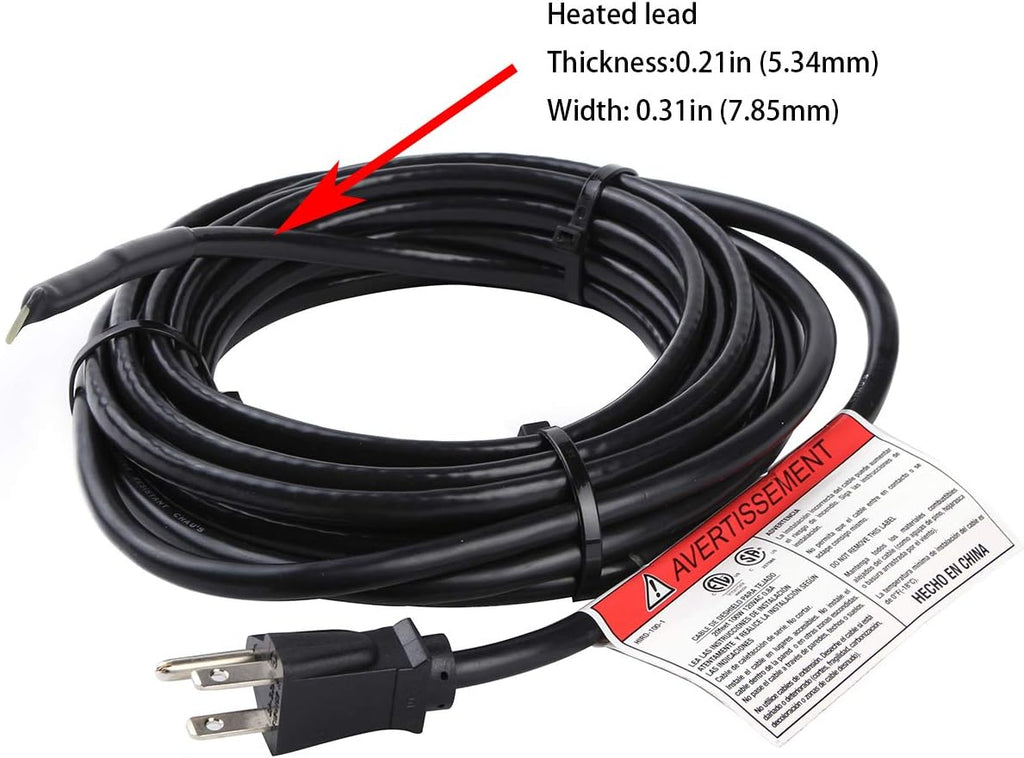 100 feet 5 Watts Per Foot Snow De-Icing Cable L220407