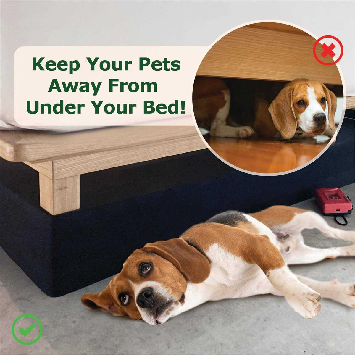 Under Bed Blocker for Pets V340324