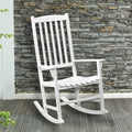 White Eucalyptus Porch Rocker V621442