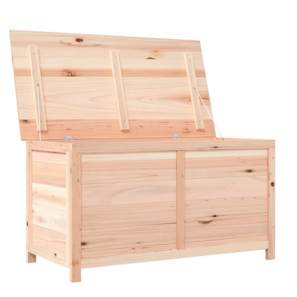 Fir Wood Outdoor Storage Box S61869