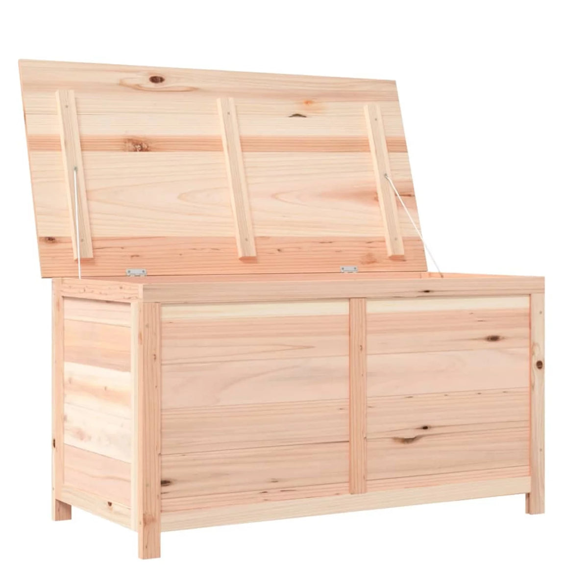 Fir Wood Outdoor Storage Box S61869
