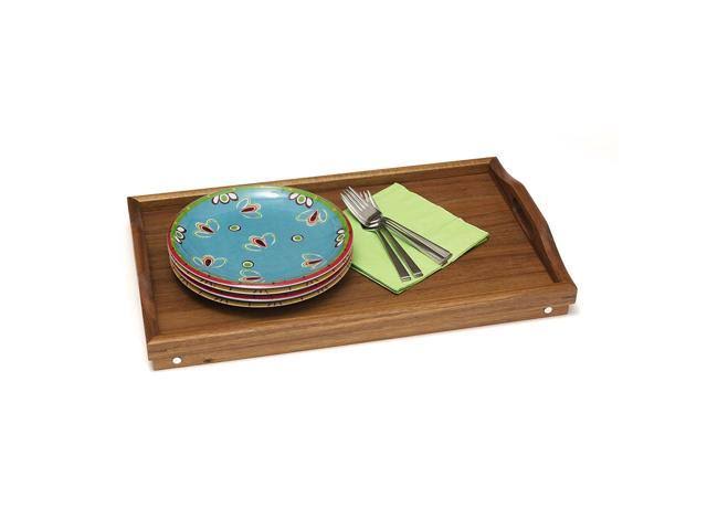 Acacia Bed Tray with Folding Legs O8512