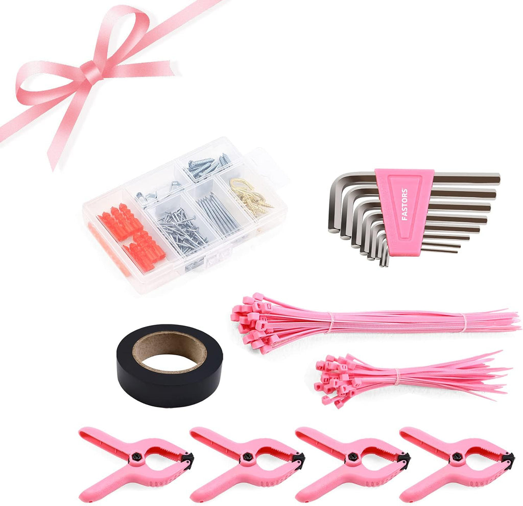 Pink 228-Piece Tool Set with Tool Bag F585