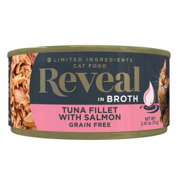 Grain Free Tuna Fillet Broth Wet Cat Food O5325