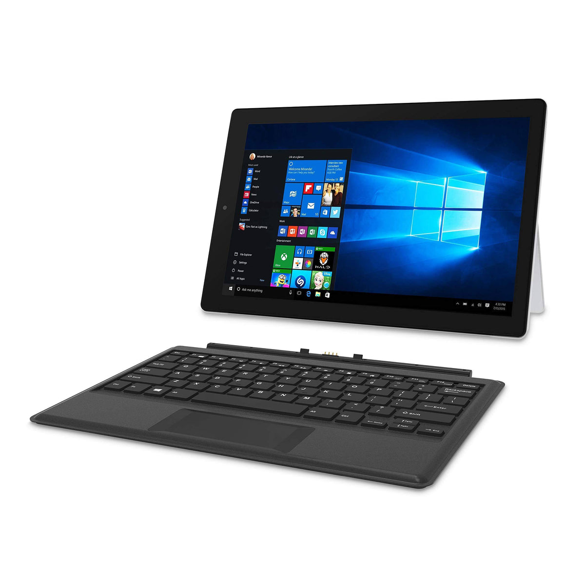 Windows 10 2-in-1 Tablet with Travel Keyboard S831993