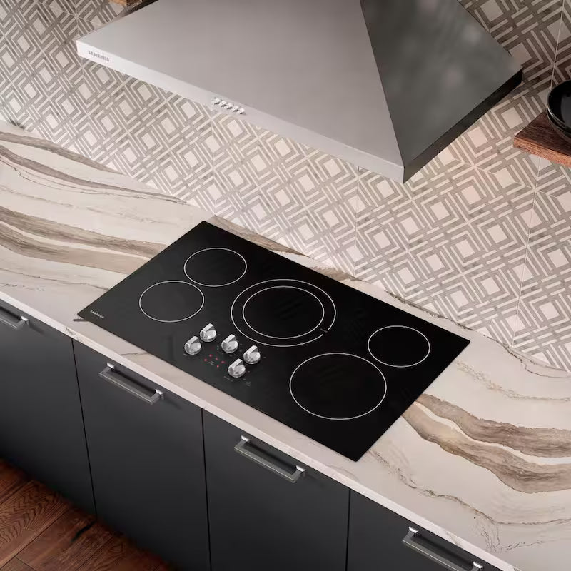Black 5 Elements Electric Cooktop I18475