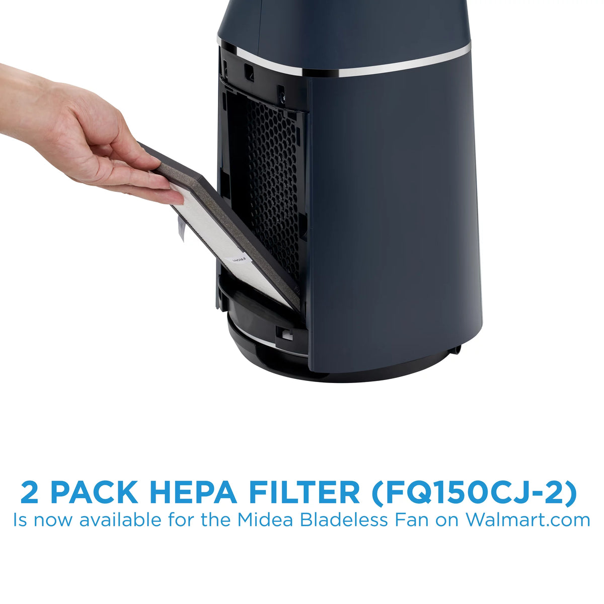 Bladeless Tower Fan & HEPA Air Purifier with Remote Control O9120