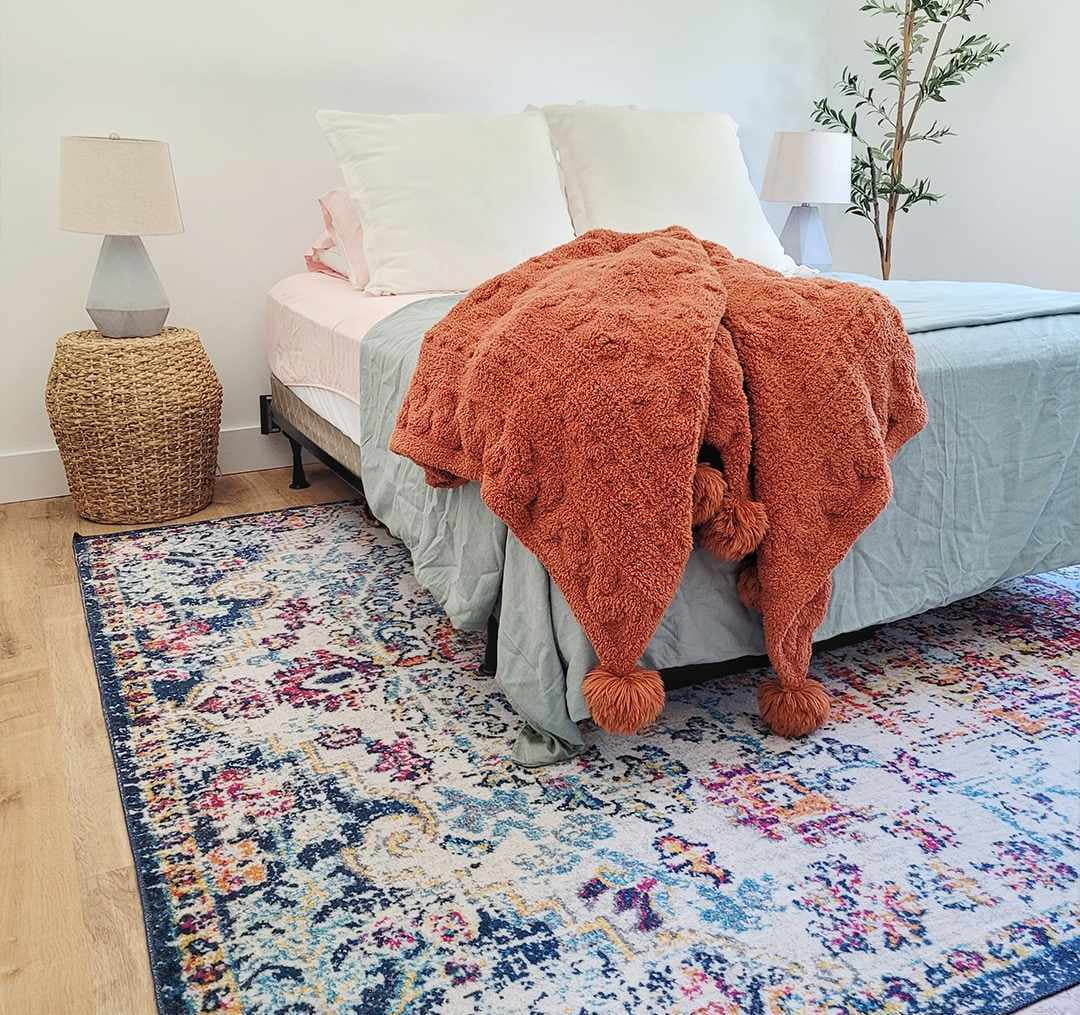 Machine Washable Area Rug 3' x 5' I269