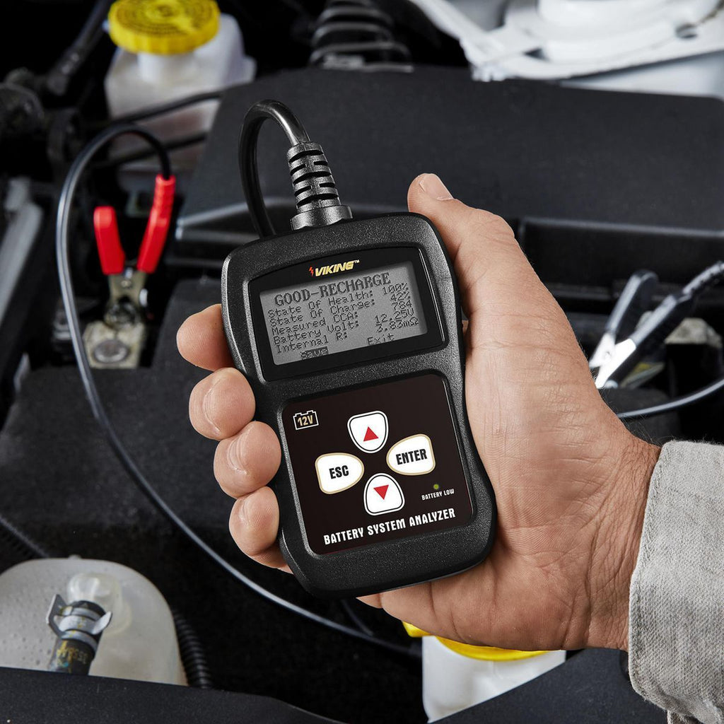 12V Digital Battery and System Tester J851573