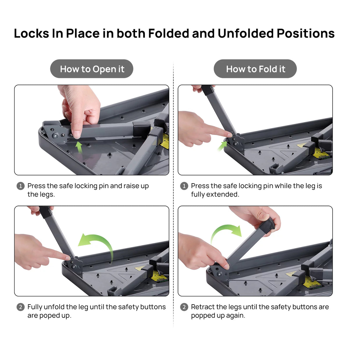 Lightweight Folding Steel Step Stool 330-Pound Capacity W79476