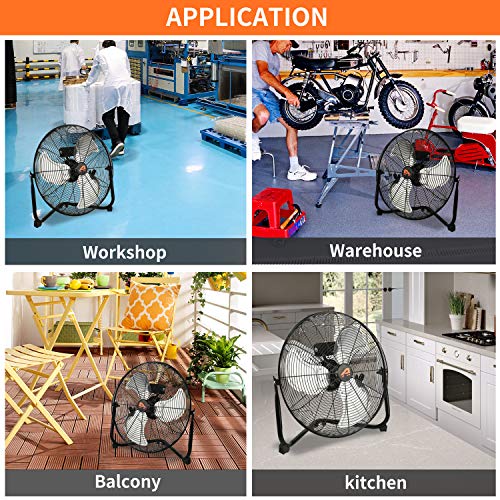 Industrial Floor Fan F7279