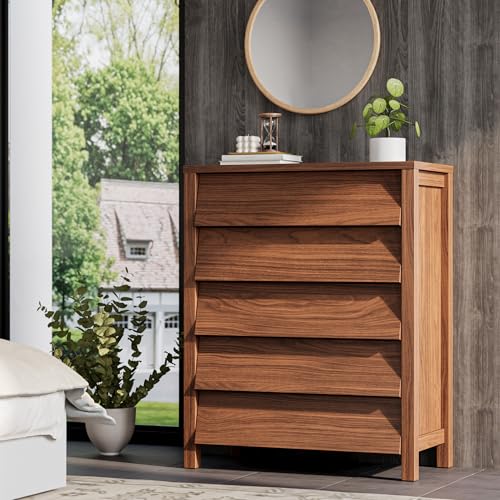 5 Drawer Wood Dresser U33436