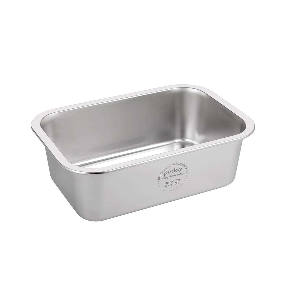 Large 304 Stainless Steel Dog Water Bowl J848