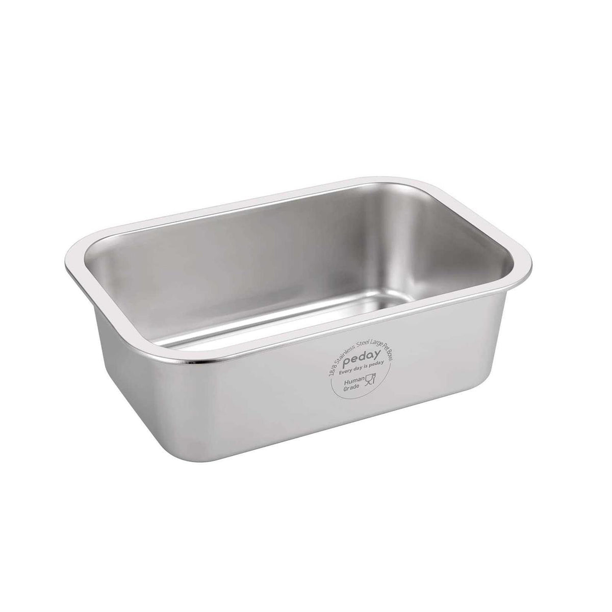 Large 304 Stainless Steel Dog Water Bowl J848
