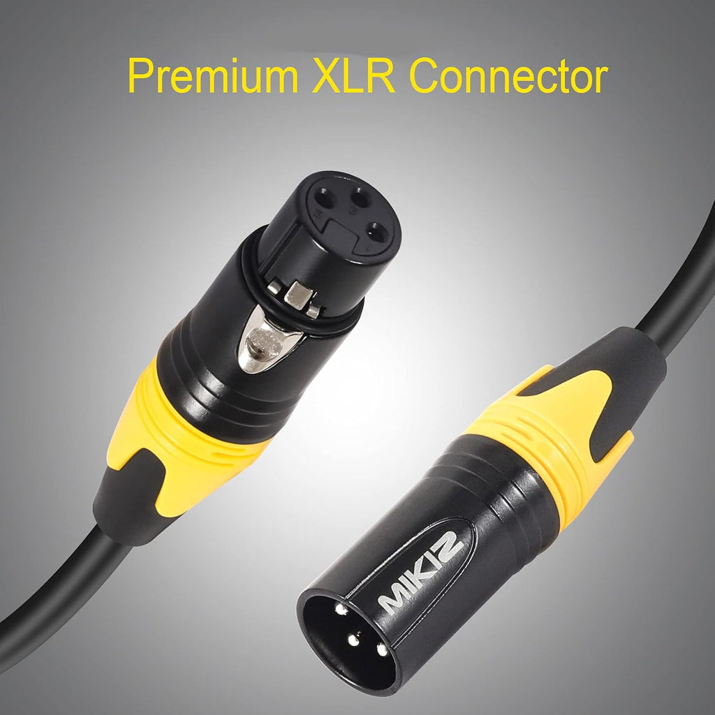 XLR Microphone Cables 25ft 4 Pack T6849