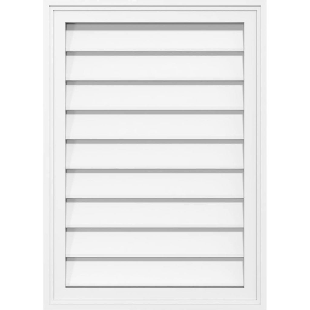 PVC Gable Vent N8065