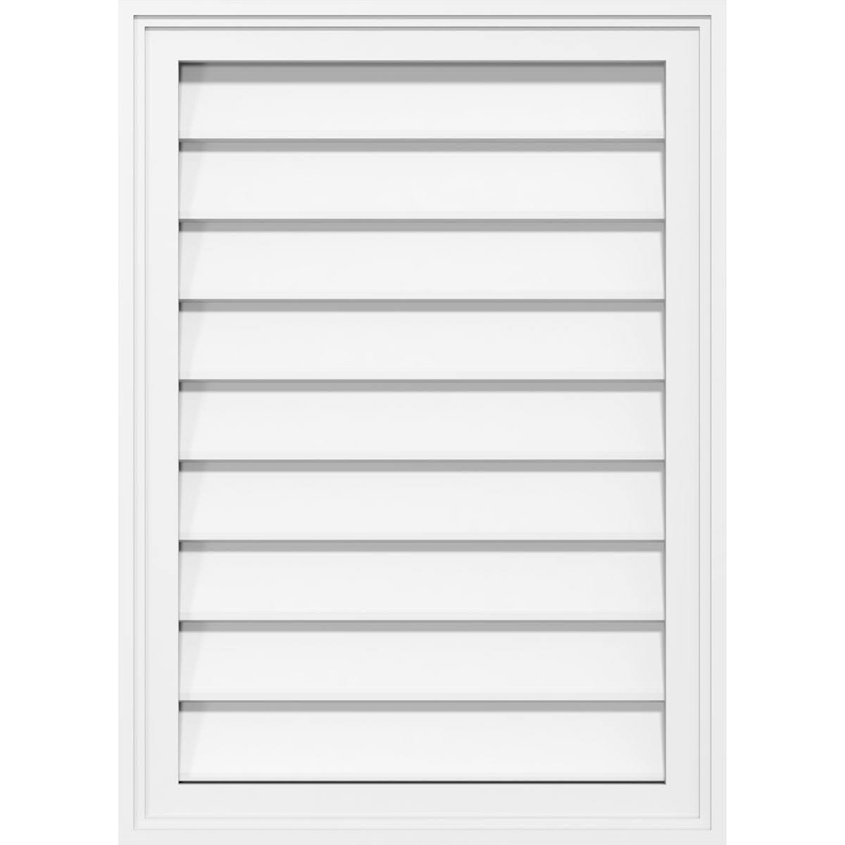 PVC Gable Vent N8065
