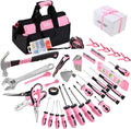 Pink 228-Piece Tool Set with Tool Bag F585