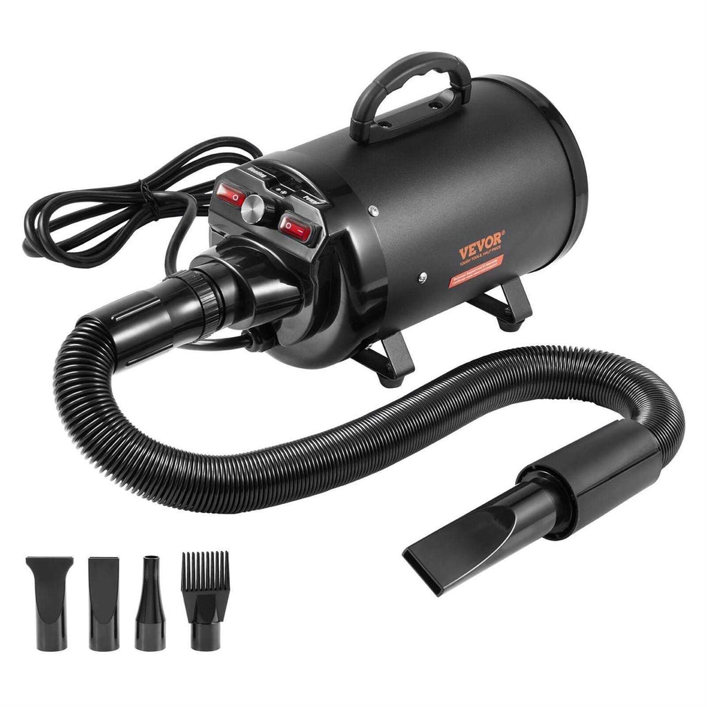 2000-Watt Pet Grooming Dryer with 4 Nozzles R8707