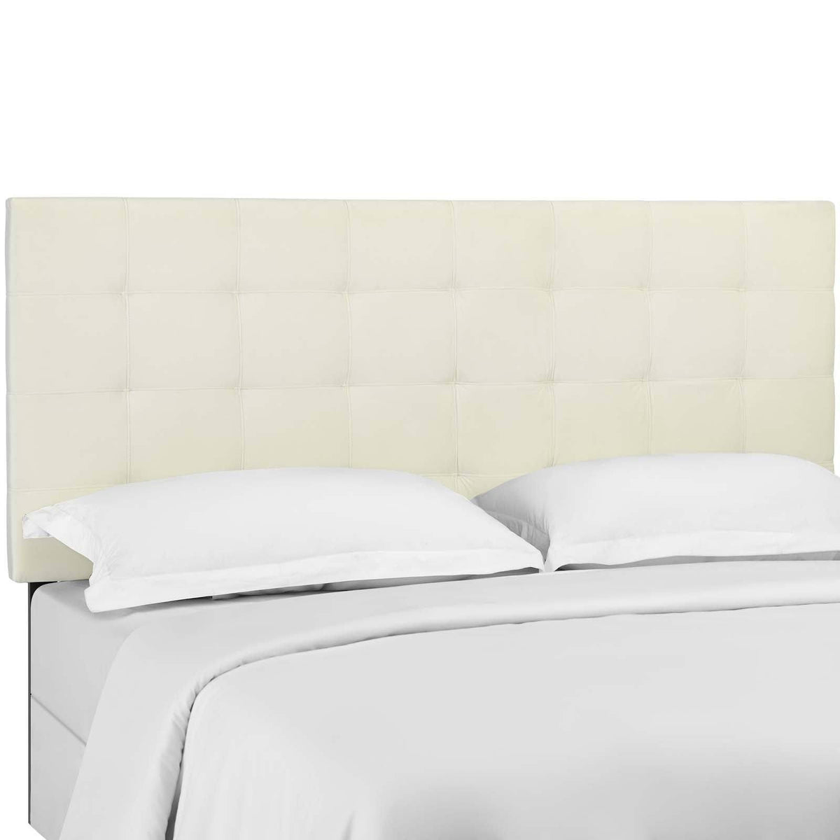 King and California King Upholstered Performance Velvet Headboard F431387