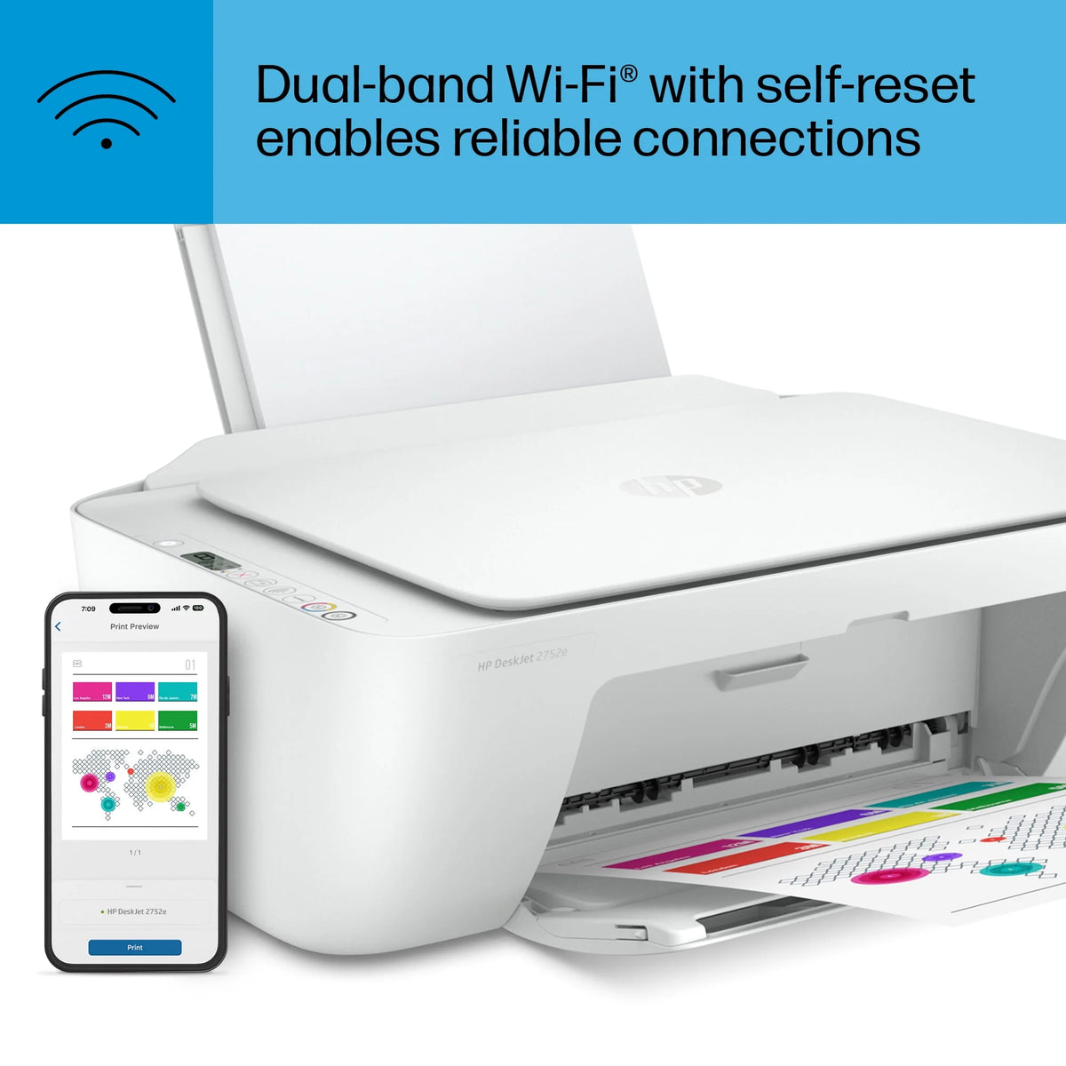 Wireless Color Inkjet All-in-One Printer B259738