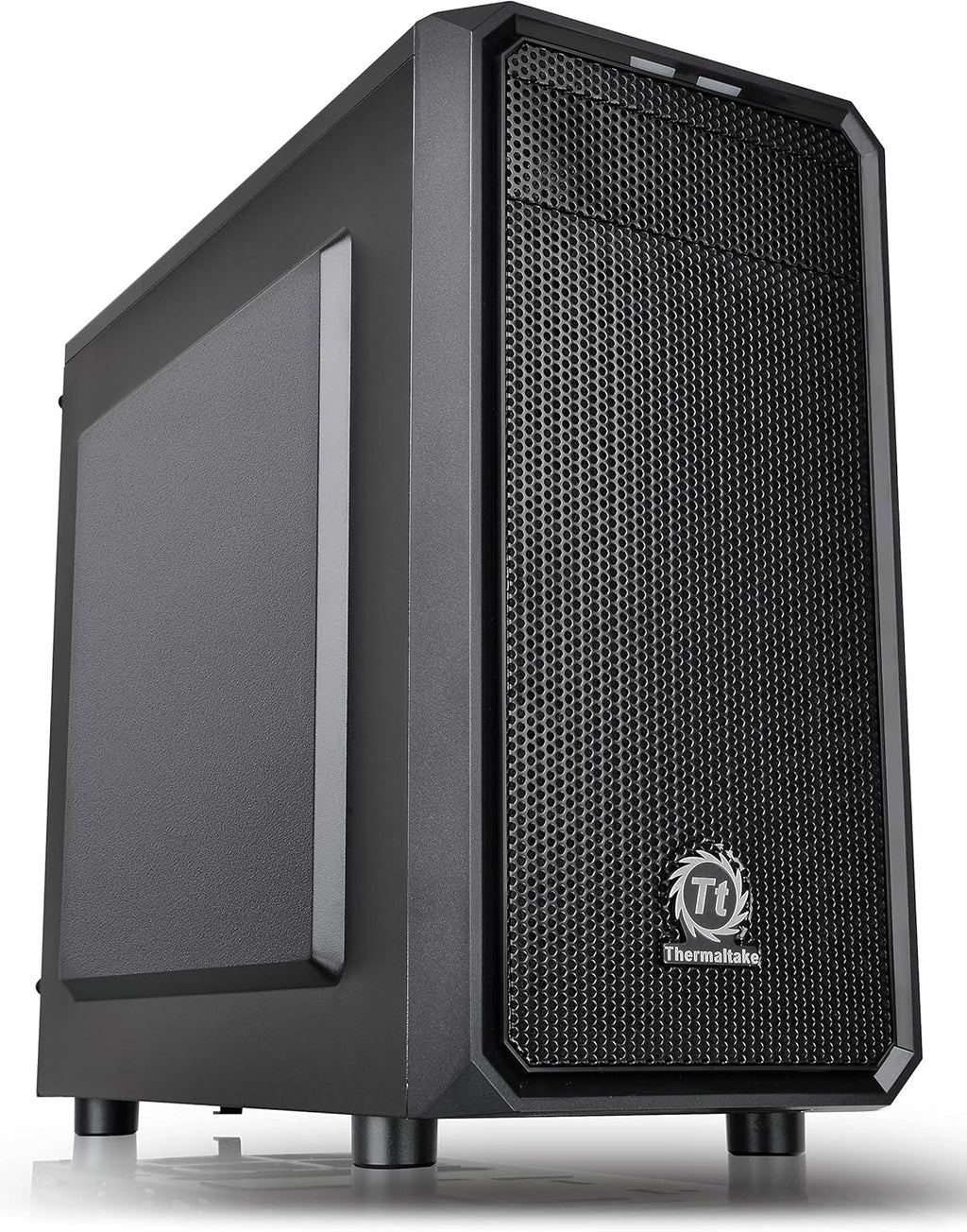 Micro-ATX Mini-Tower Computer Case with 120mm Rear Fan, White F560