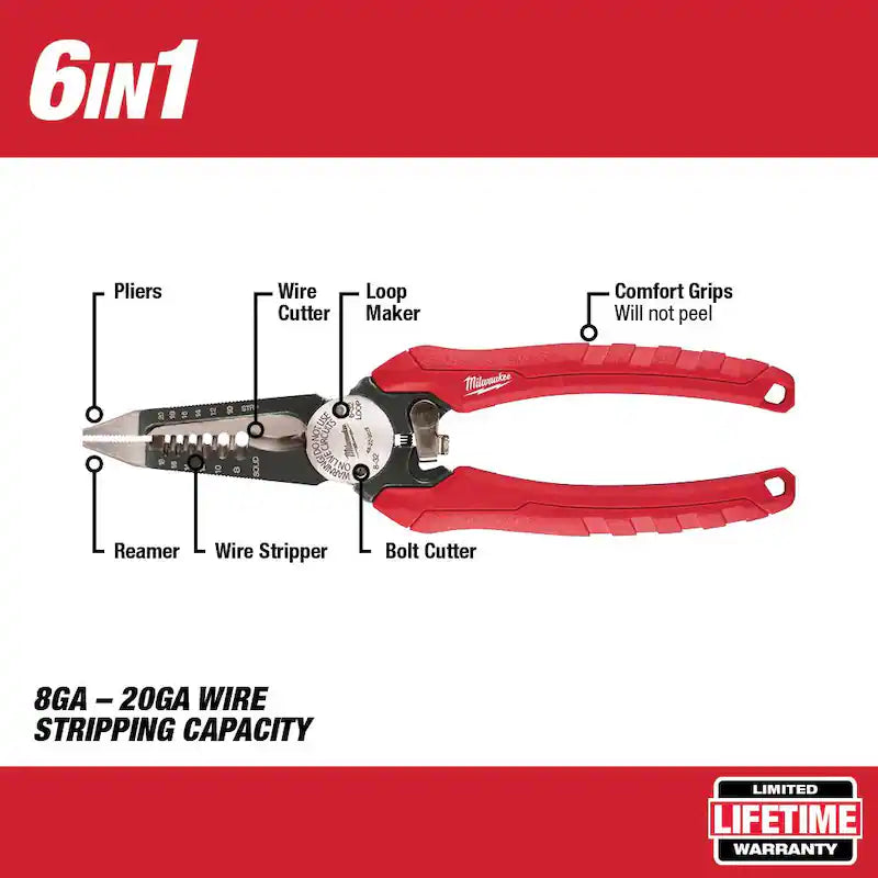 12 ft. Compact Tape Measure with Pliers E785333