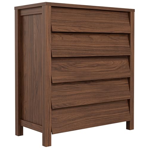 5 Drawer Wood Dresser U33436