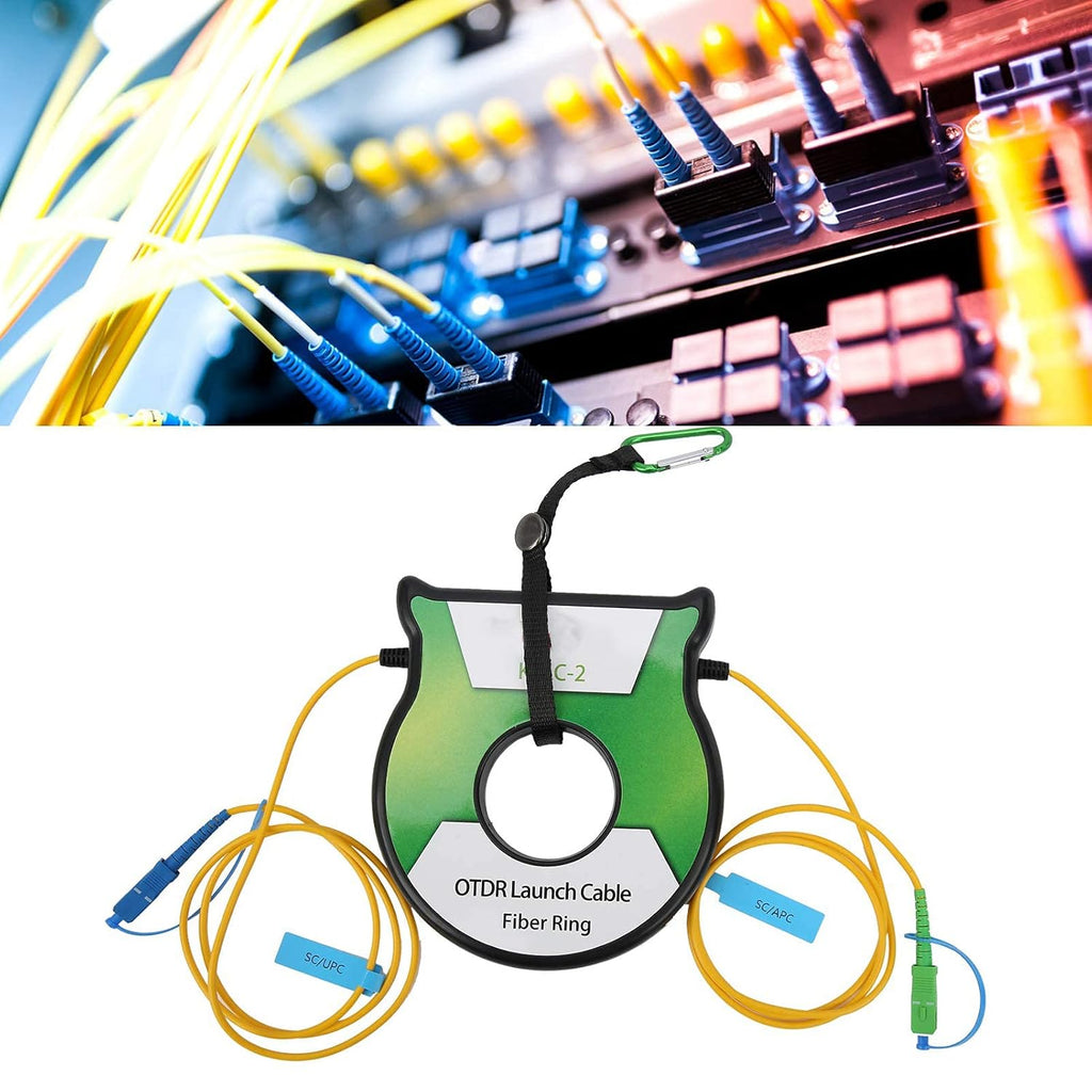 9/125um 1km Optical Fiber Launch Cable SC/APC-SC/UPC Connector H5588