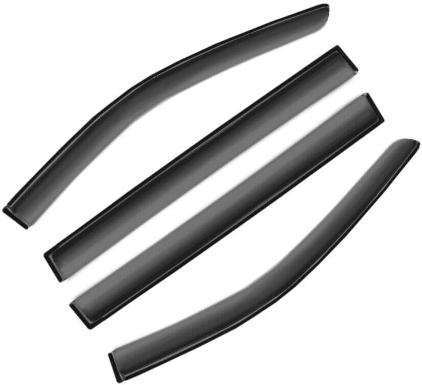 Dark Smoke Tape-On Window Visors G9647
