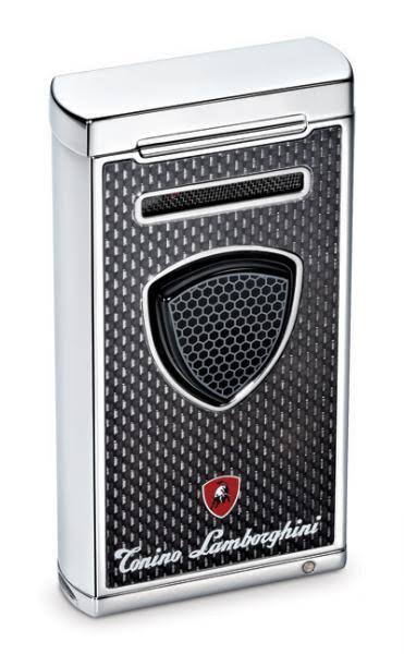 Black Carbon Fiber Torch Flame Lighter U97186