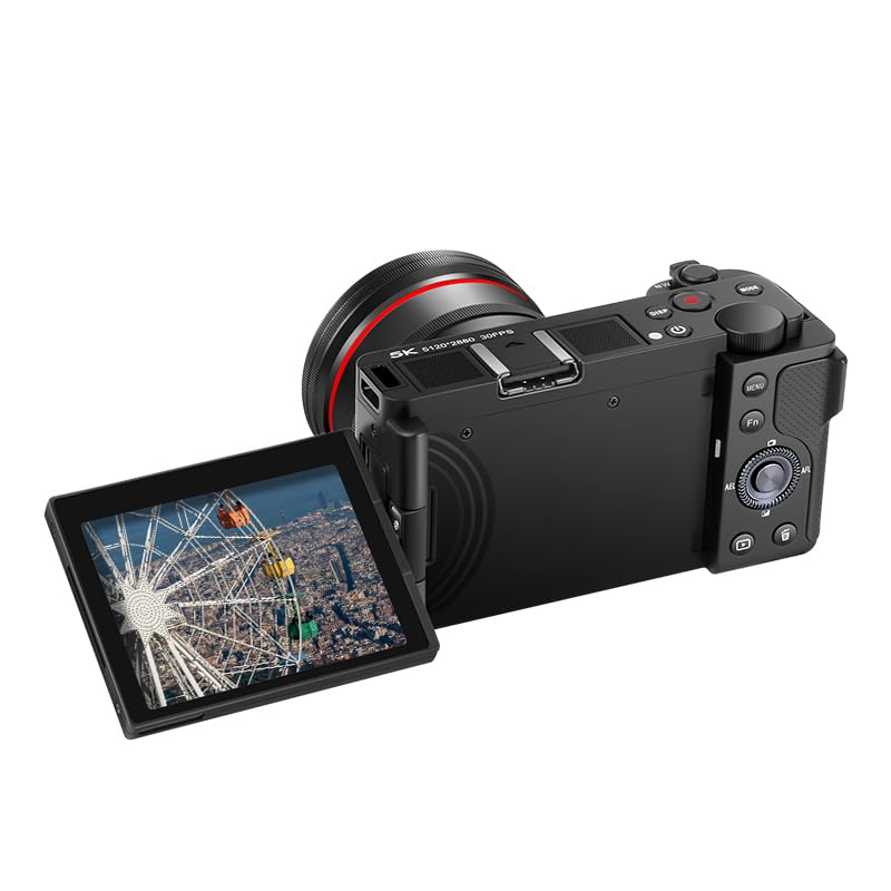 5K Digital Camera 64MP Autofocus 12X Optical Zoom Compact Camera G657