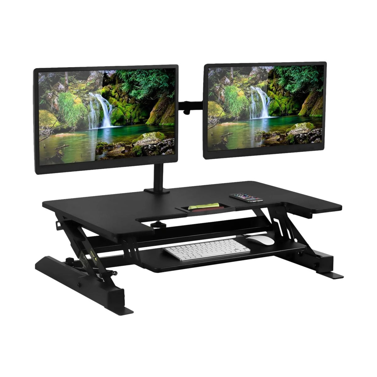 Black Standing Desk Converter Q5083