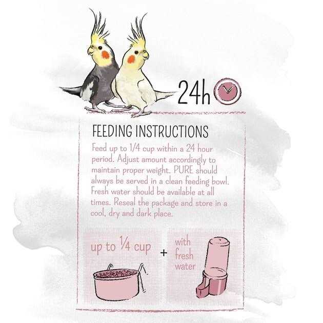 Pure Cockatiel Food V8479