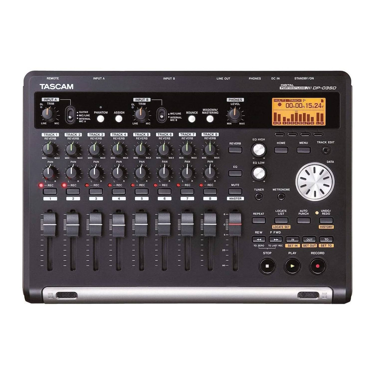 Black 8-Track Digital Recorder U588434