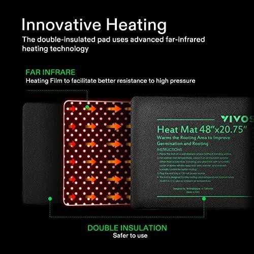 Seedling Heat Mat and Digital Thermostat Combo Set W7852