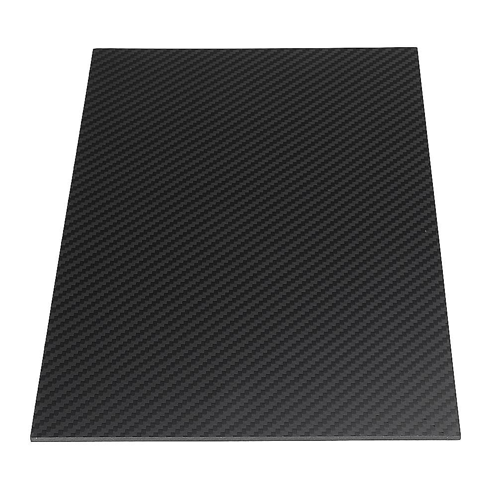 250x420mm 3K Carbon Fiber Plate Plain Weave Matte Panel Sheet T405