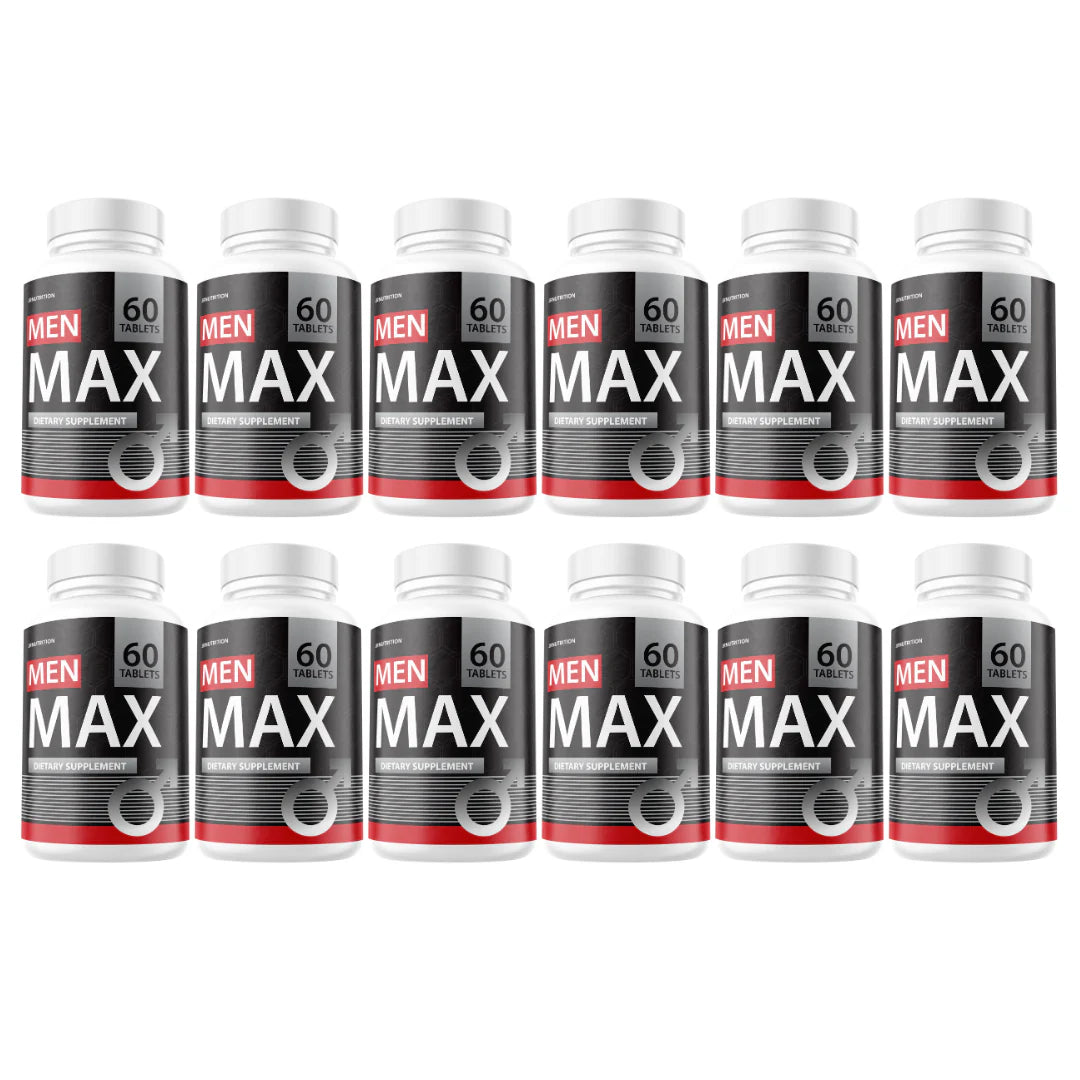 Men Max Enhancement Pills 12 Bottles W9131