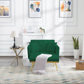 Green Convertible Chaise Lounge Sofa Bed T354400