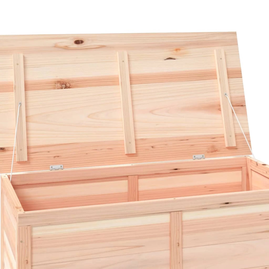 Fir Wood Outdoor Storage Box S61869