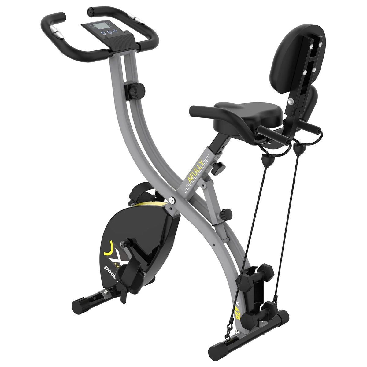 Folding Exercise Bike with 8 Level Adjustable Magnetic Resistance C84453