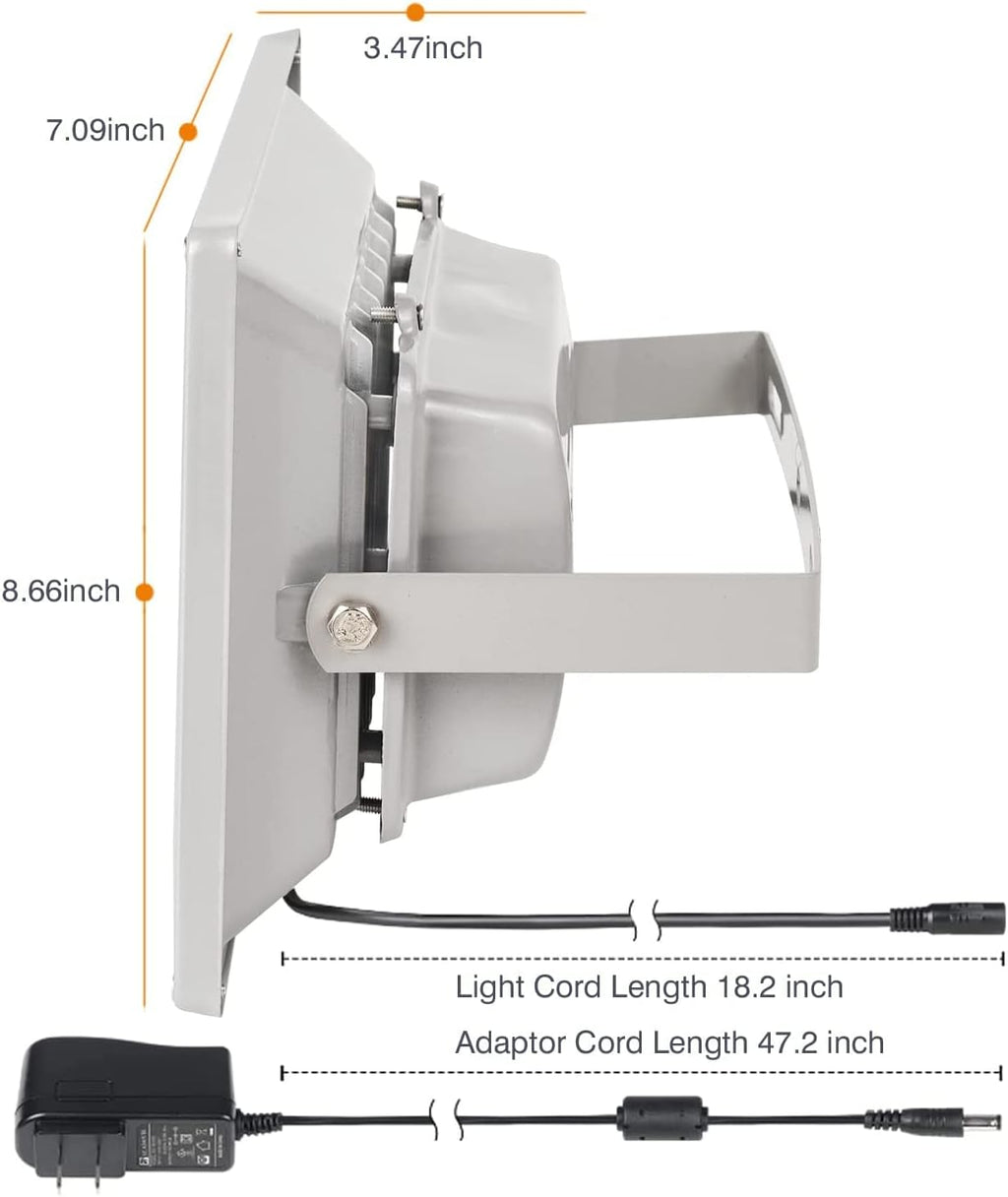 IR Illuminator 850nm 30-LEDs Waterproof Metal Housing G79671