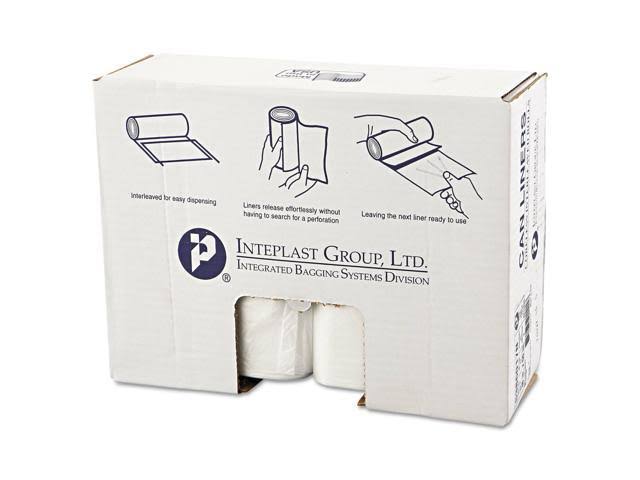 High-Density Can Liner 38 x 60 60gal 17mic Clear G1246
