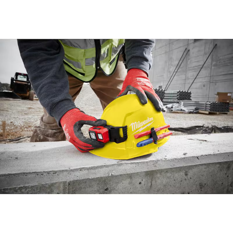 Green Type 1 Class E Front Brim Non-Vented Hard Hat 5-Pack W6915