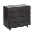 42 inch 4-Drawer Chest Antique Black Finish Y309