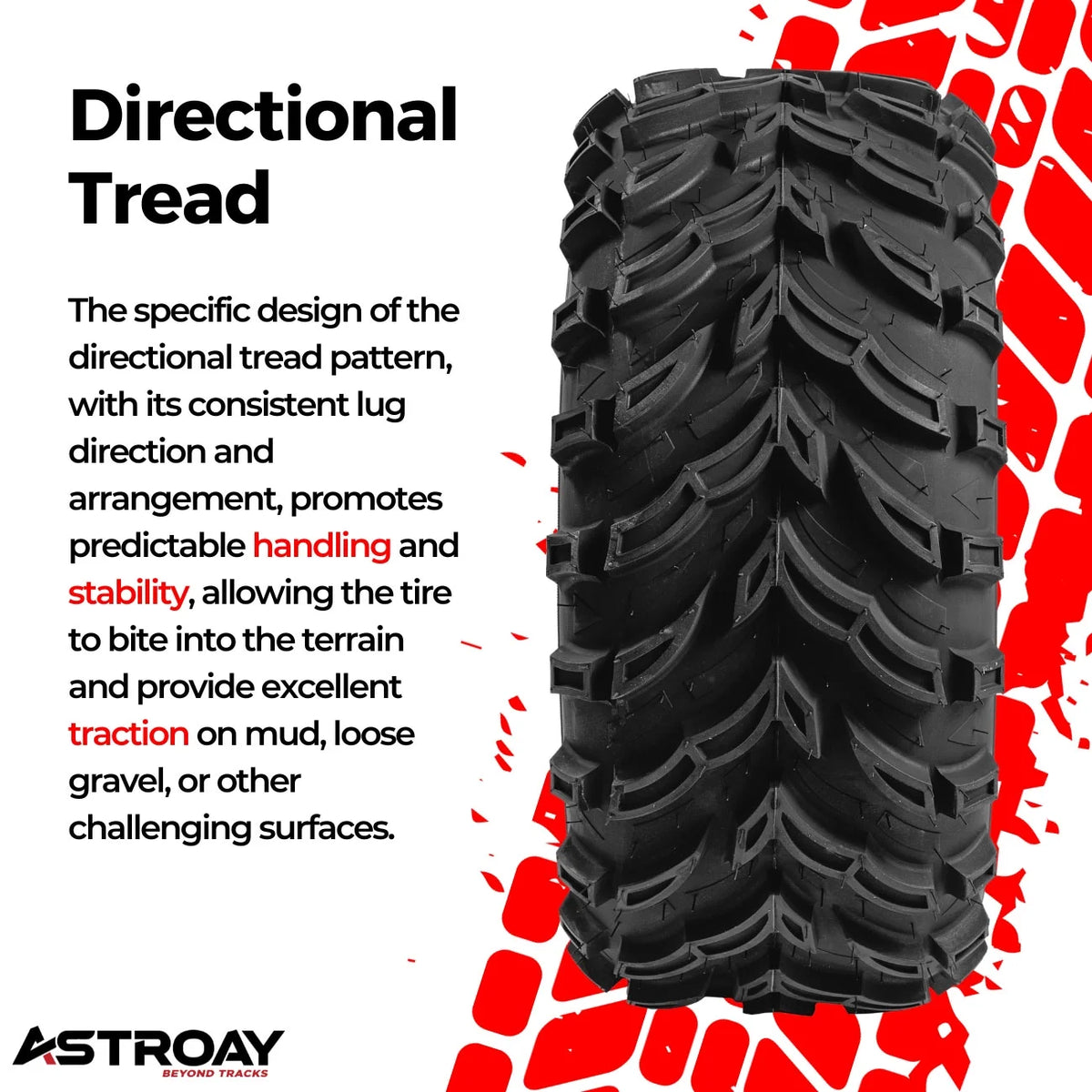 26 x 11 - 12 Utility ATV/UTV Tire Z34380