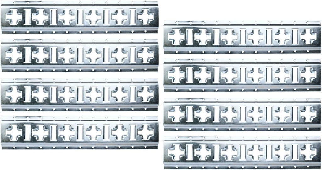 Galvanized 12 Gauge Steel E-Track Tie Down Rail, 4 Pack E81572