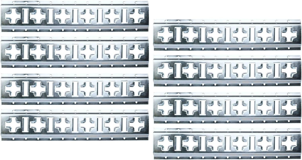 Galvanized 12 Gauge Steel E-Track Tie Down Rail, 4 Pack E81572