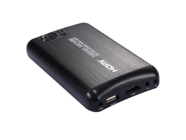 1080p Full HD Aluminum Shell Media Player with Remote Control & HDMI Interface D115926